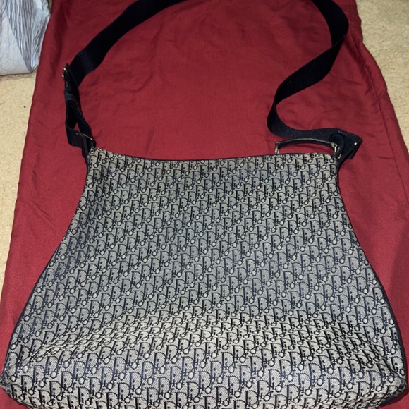 Christian Dior Navy Trotter Crossbody Bag - Picture 8 of 8